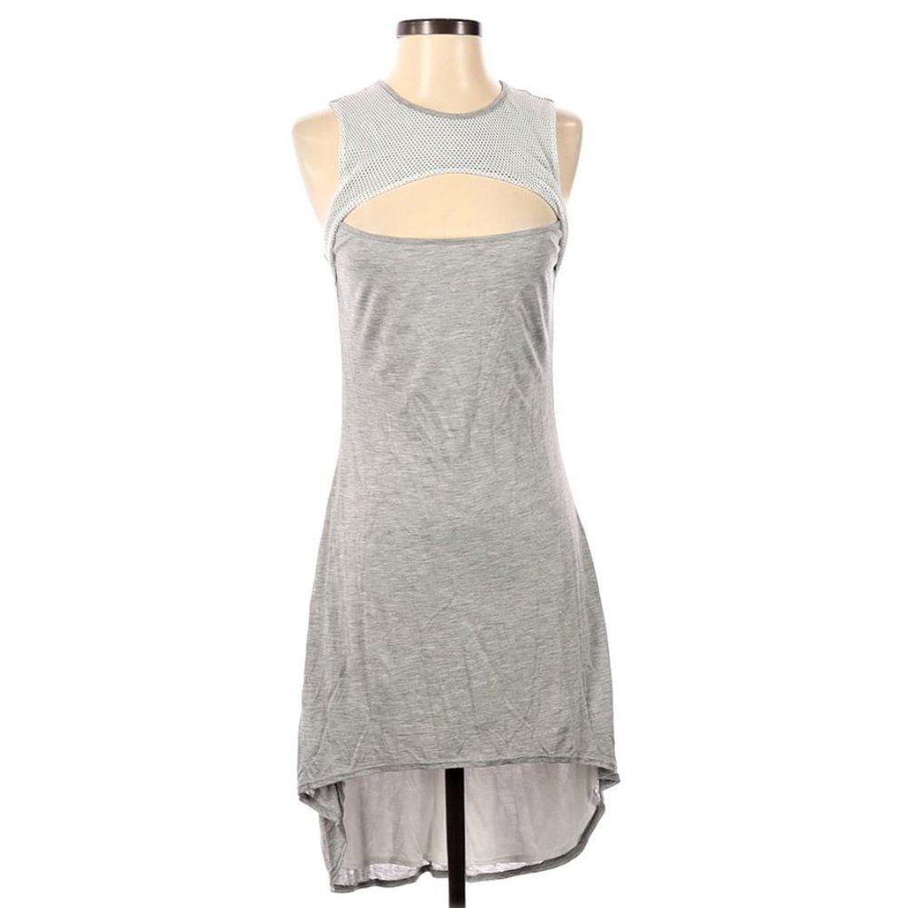 NWOT Revolve Riller & Fount Mesh Dress Sleeveless Keyhole Athleisure Size M